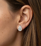 Pear Stud Earrings
