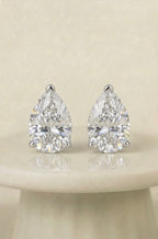 Pear Stud Earrings