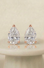Pear Stud Earrings