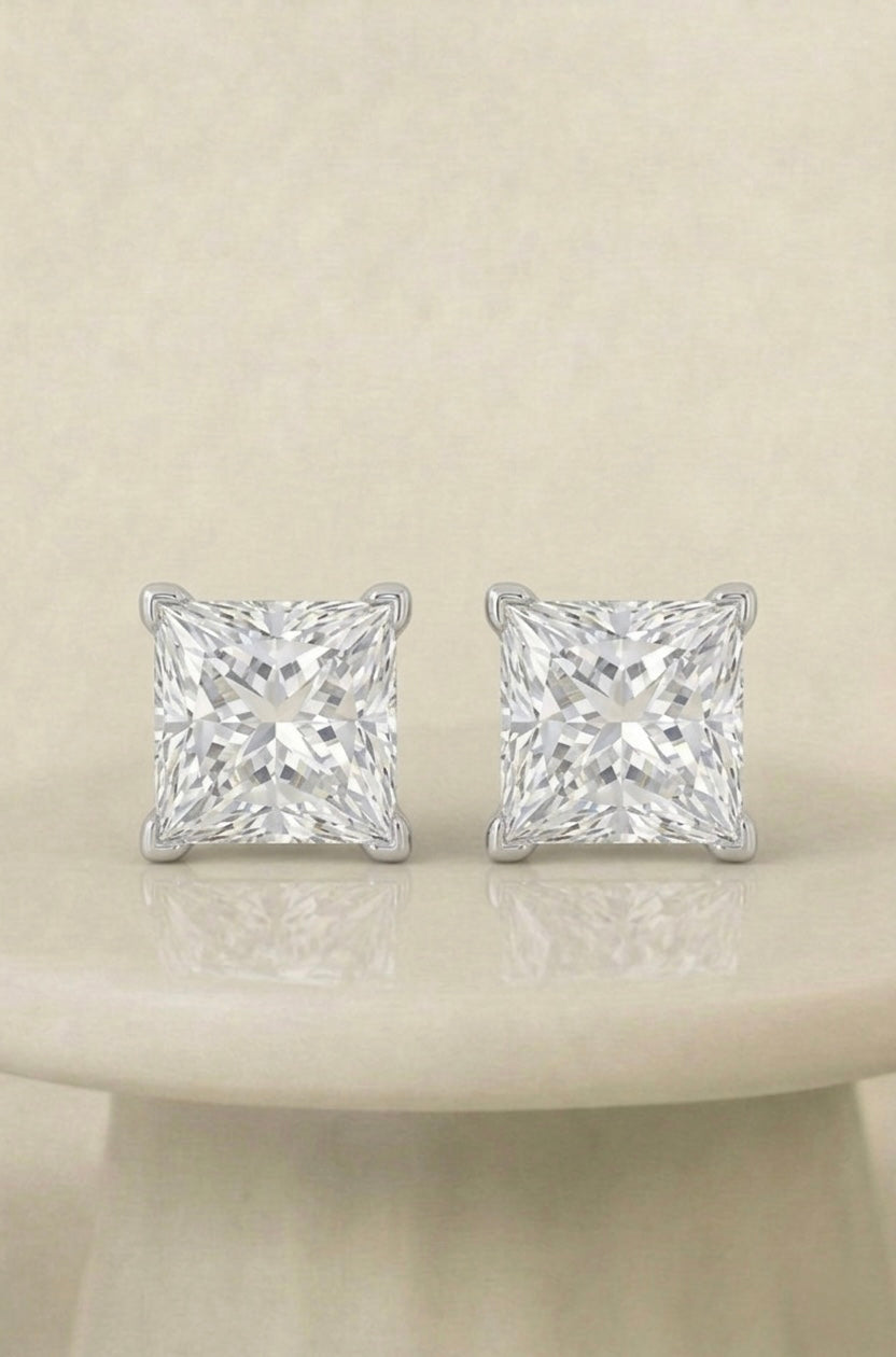 Princess Stud Earrings