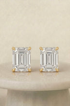 Emerald Stud Earrings
