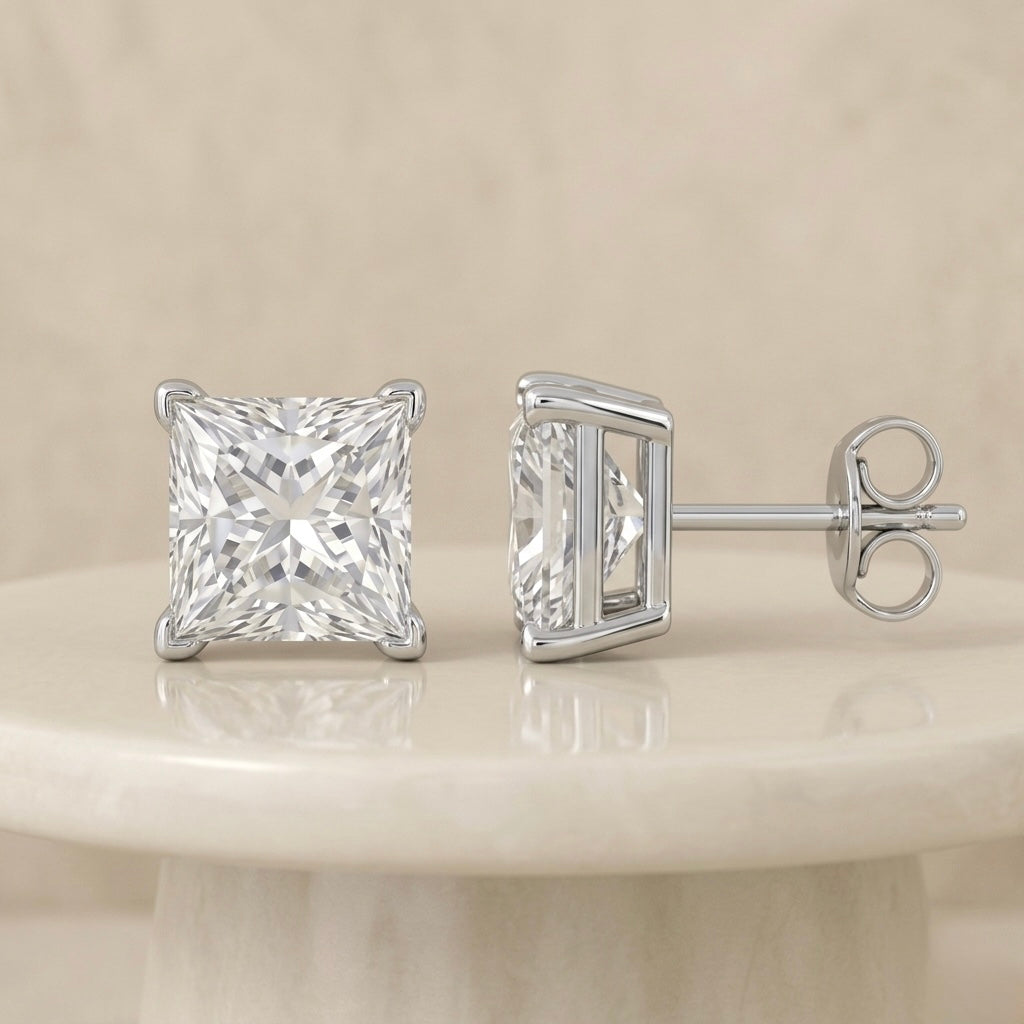 Princess Stud Earrings