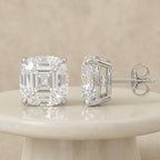 Cushion Stud Earrings