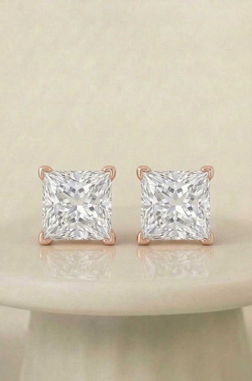 Princess Stud Earrings