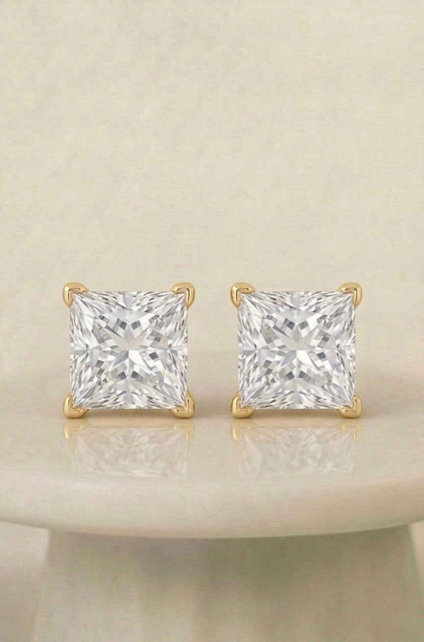 Princess Stud Earrings