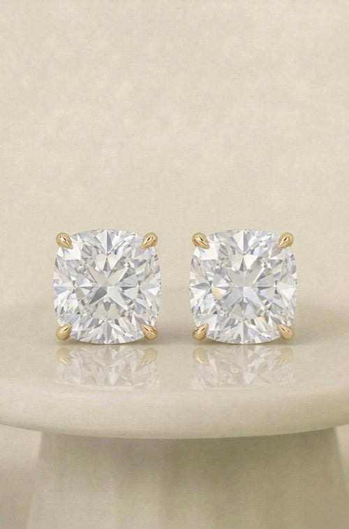 Cushion Stud Earrings