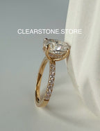 THE CANDACE (OVAL, 3 Carat) LAB DIAMOND