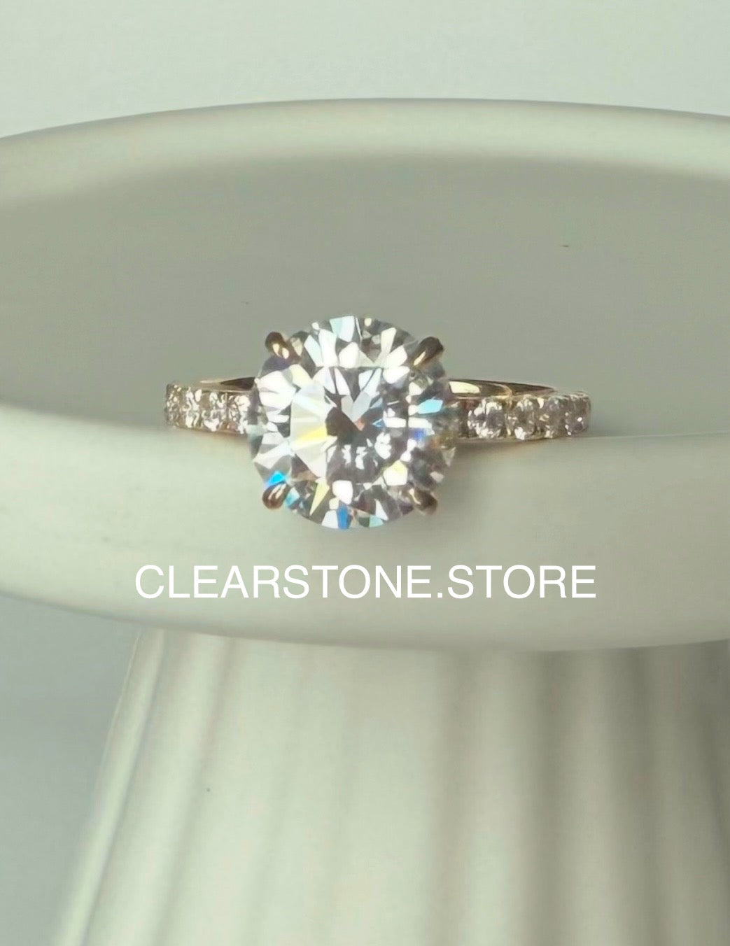 THE LYDIA (ROUND, 3 Carat) LAB DIAMOND