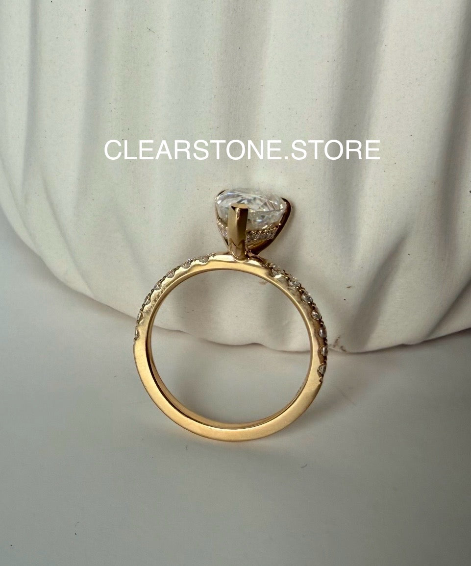 THE EVA (PEAR, 3 Carat) LAB DIAMOND